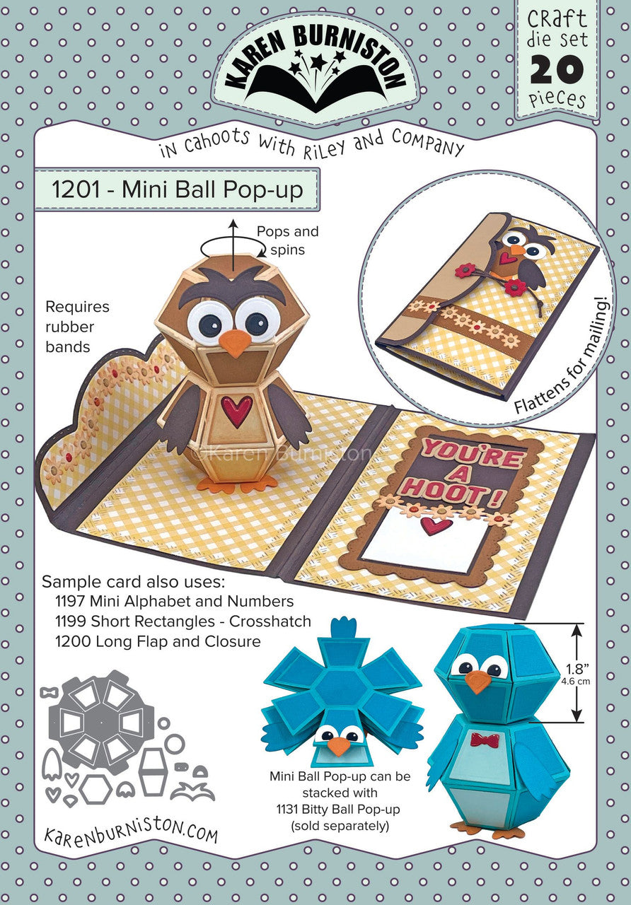 1201 Karen Burniston - Mini Ball Pop-up