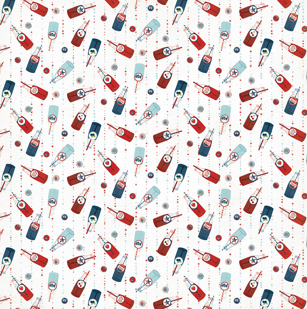 Photo Play - Stars and Stripes - Soda Bottles