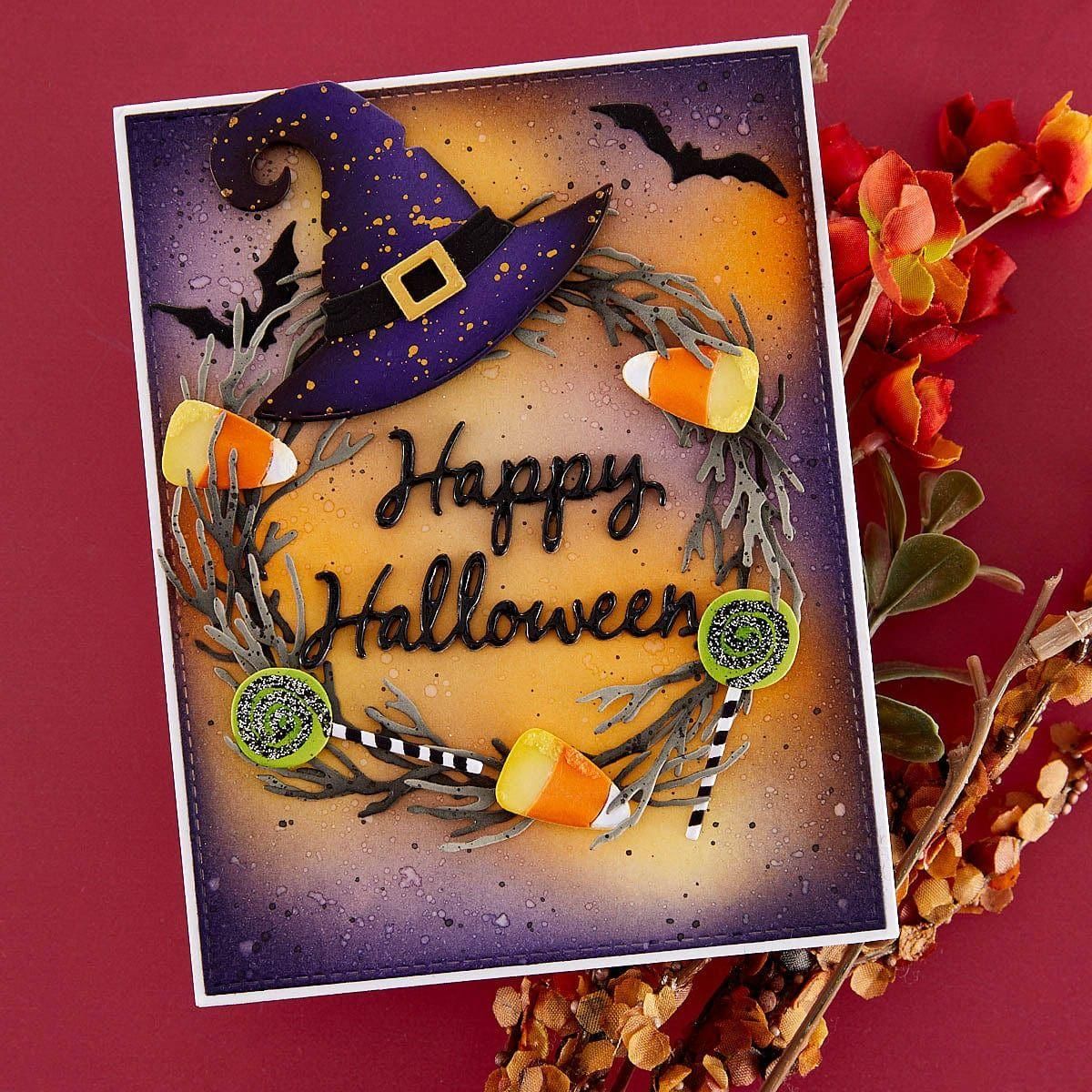 Spellbinders - Cutting Dies - Halloween Wreath Add-ons