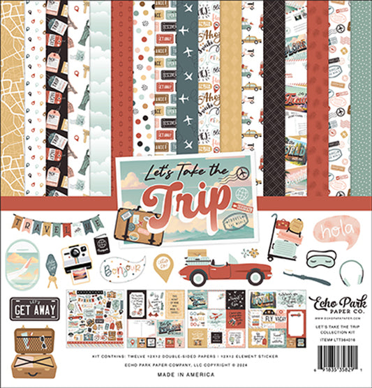 Echo Park - Let’s Take The Trip - 12x12 Collection Kit