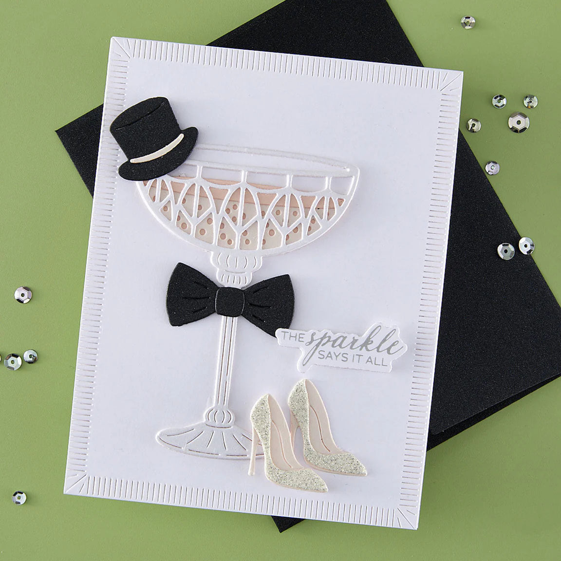 Spellbinders - Cutting Dies - A Special Toast