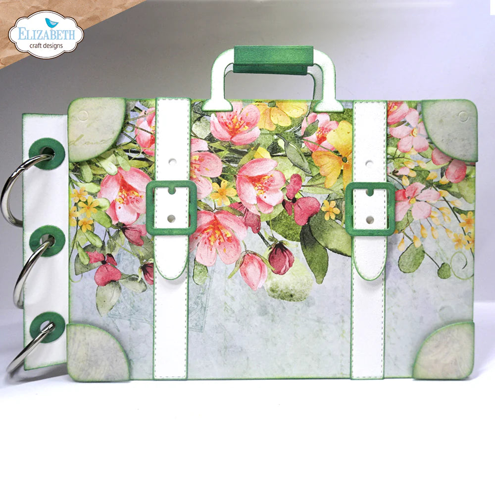 Elizabeth Craft Designs - Steel Cutting Dies - Camera and Suitcase Build-a-Book