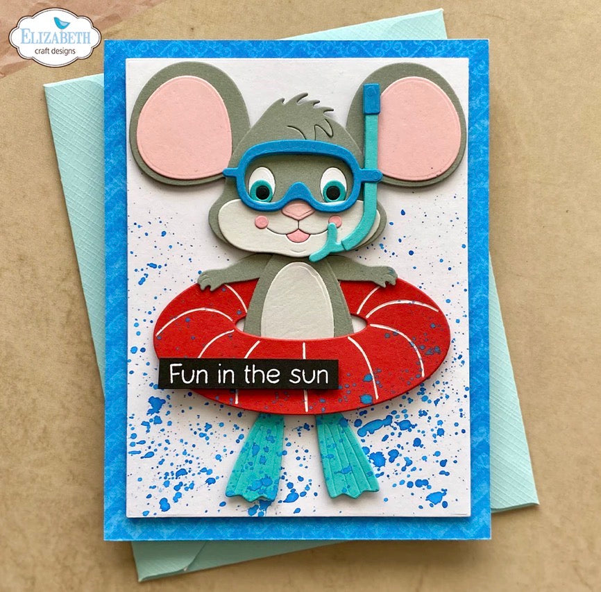Elizabeth Craft Designs - Steel Cutting Dies - Beach Accessories