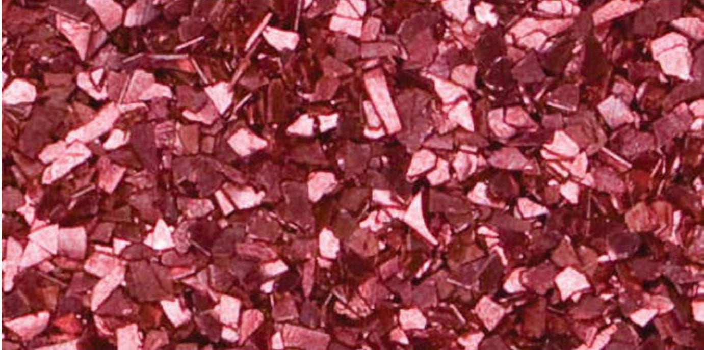 Stampendous - Crushed Glass Glitter - Red