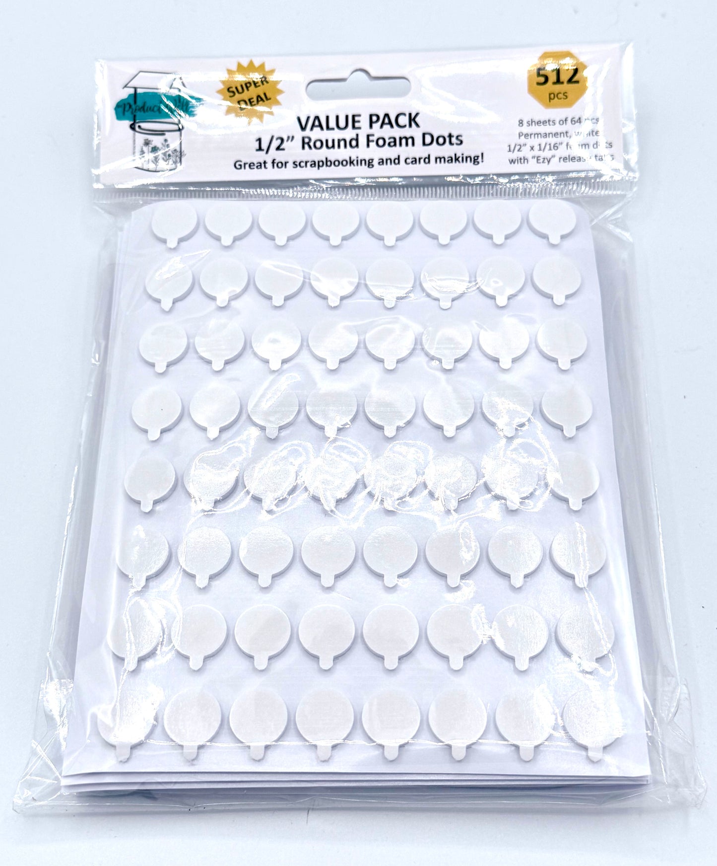 The Product Well - 1/2’’ Round Foam Dots
