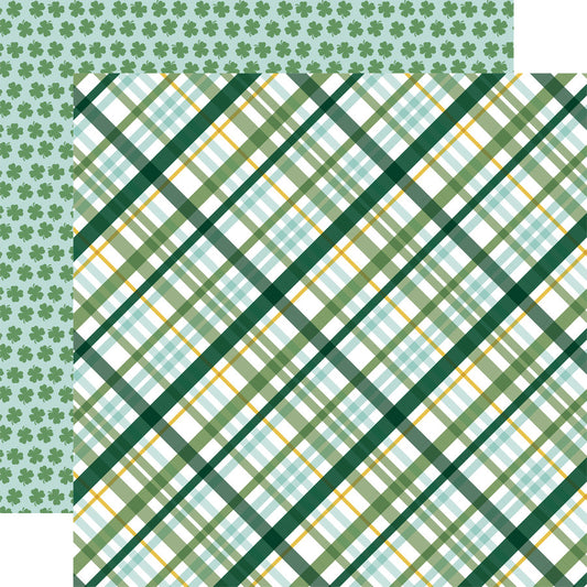 Echo Park - Lucky Charm - Irish Plaid