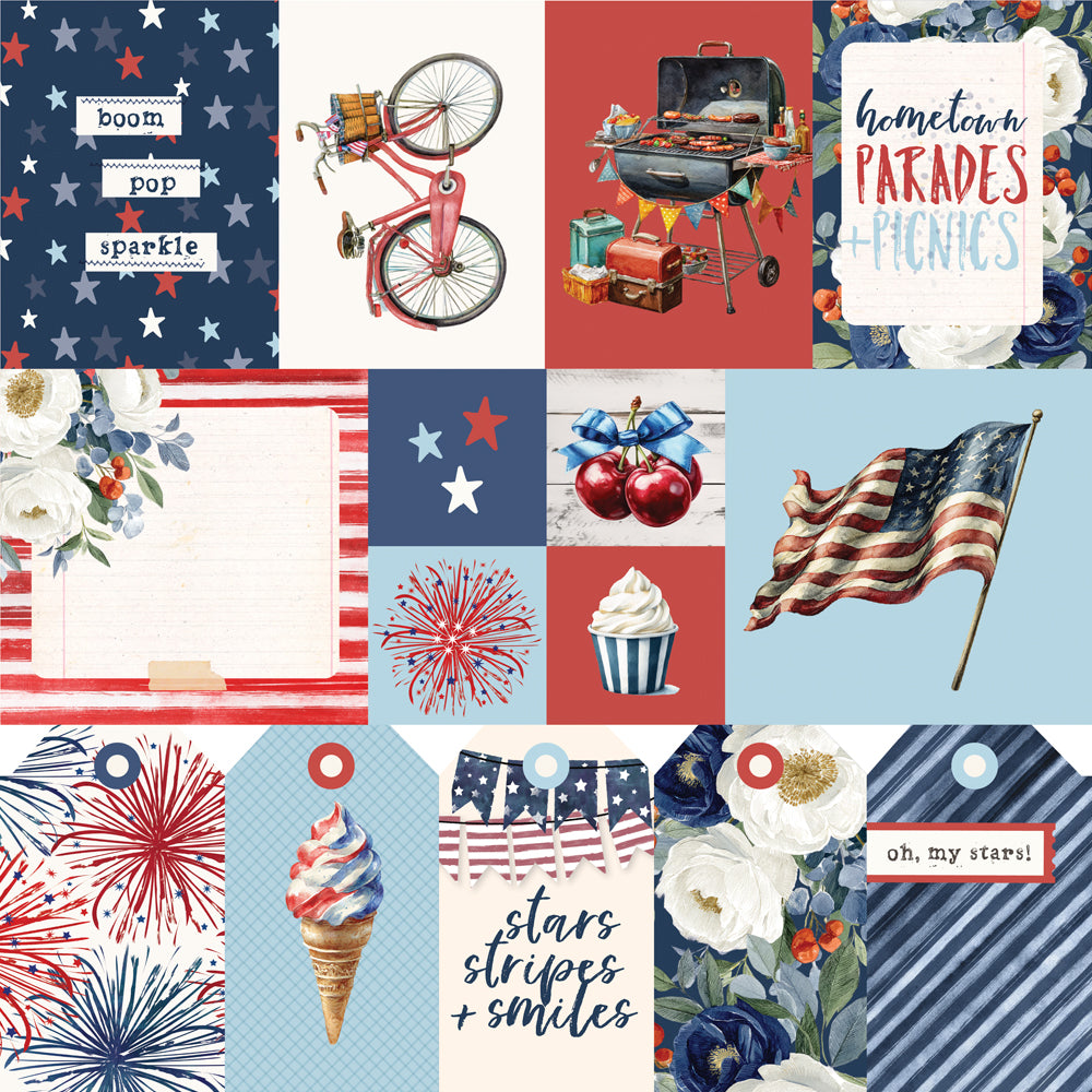 Simple Stories - Simple Vintage Land of the Free - Elements 1
