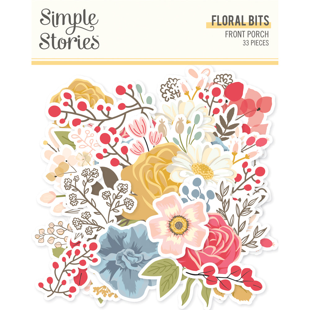 Simple Stories - Floral Bits - Front Porch
