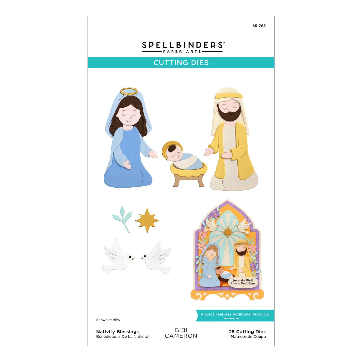 Spellbinders - Cutting Dies - Nativity Blessings