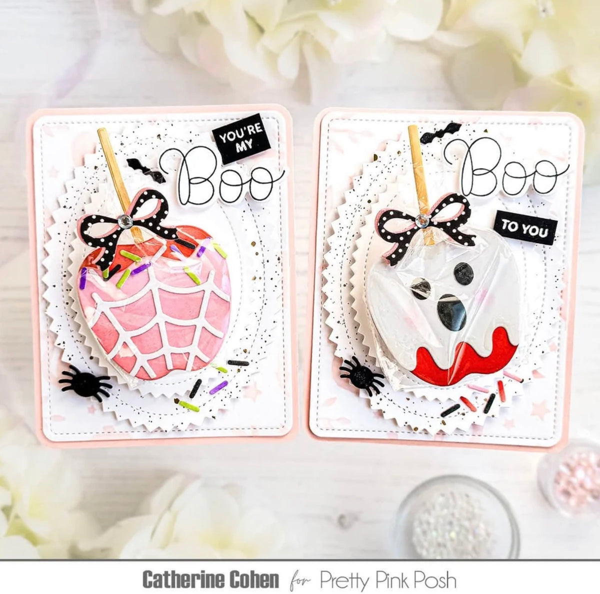Pretty Pink Posh - Craft Dies - Halloween Caramel Apple