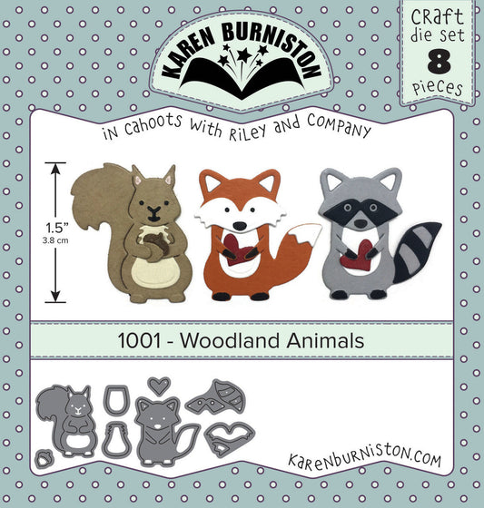 1001 Karen Burniston - Woodland Animals