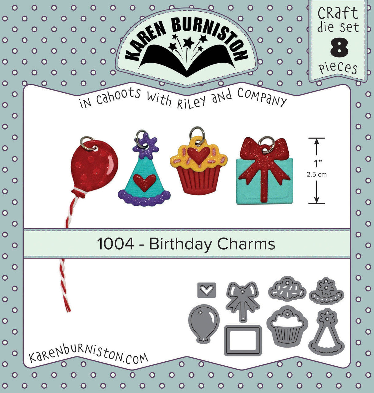1004 Karen Burniston - Birthday Charms