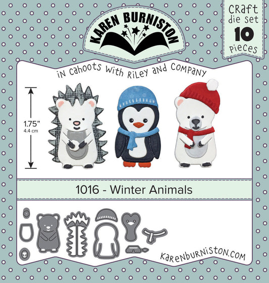1016 Karen Burniston - Winter Animals