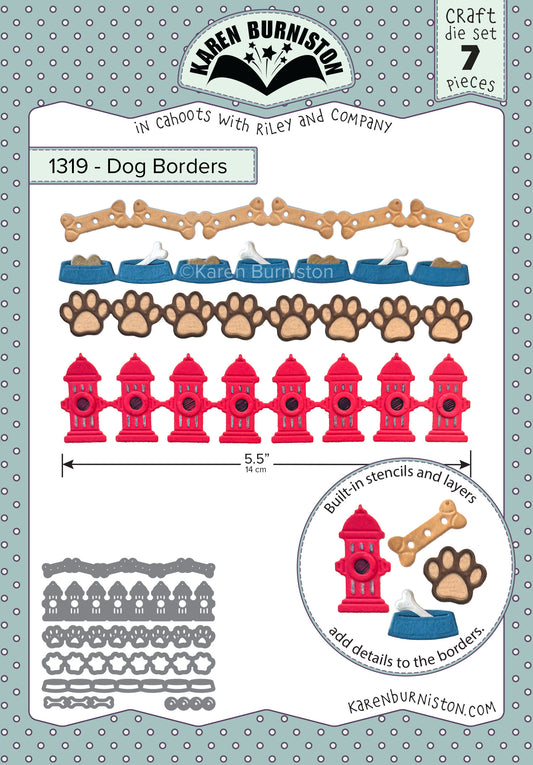 1319 Karen Burniston - Dog Borders