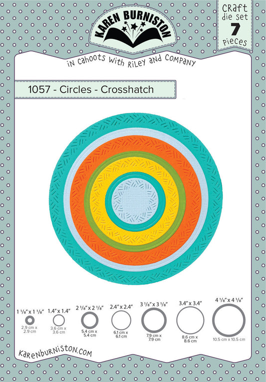 1057 Karen Burniston - Circles-Crosshatch