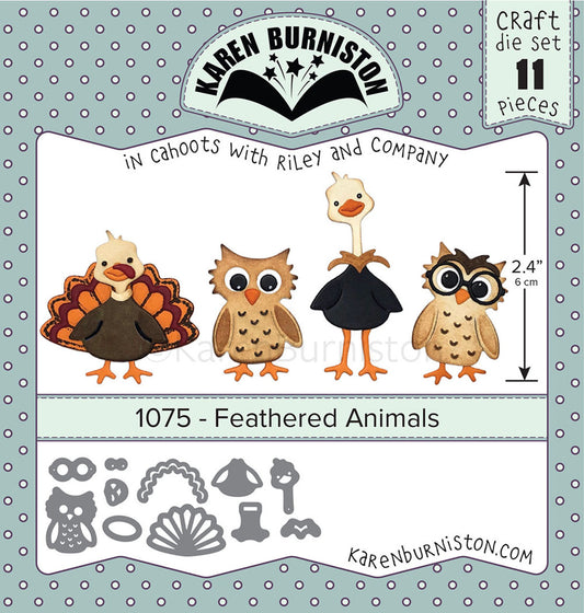 1075 Karen Burniston - Feathered Animals