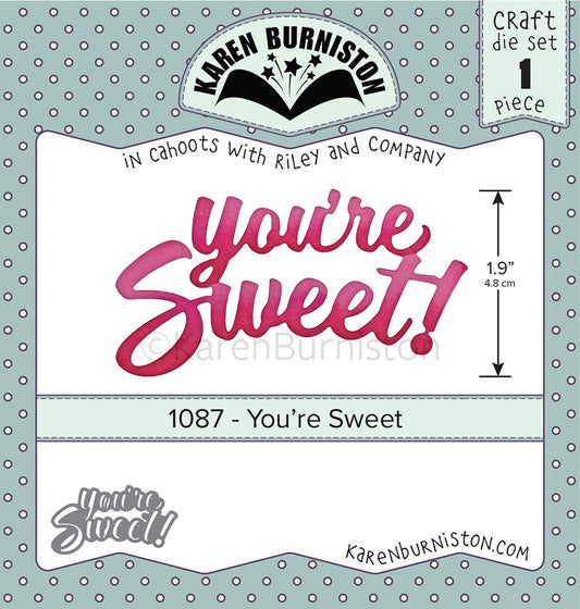 1087 Karen Burniston - You're Sweet