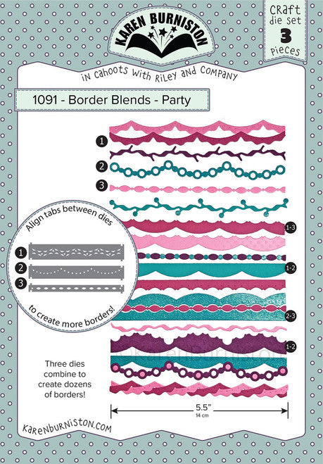 1091 Karen Burniston - Border Blends Party