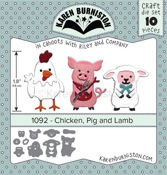 1092 Karen Burniston - Chicken, Pig and Lamb