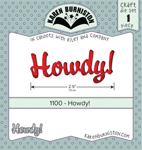 1100 Karen Burniston - Howdy