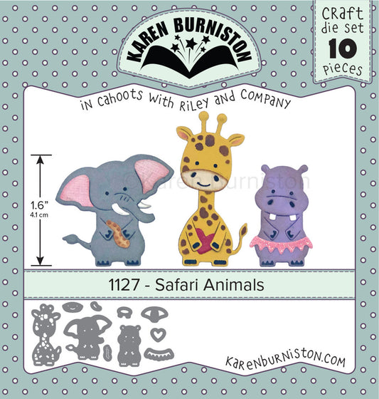 1127 Karen Burniston - Safari Animals