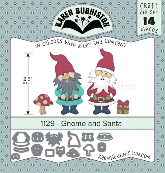 1129 Karen Burniston - Gnome and Santa