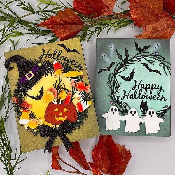 Spellbinders - Cutting Dies - Halloween Wreath Add-ons