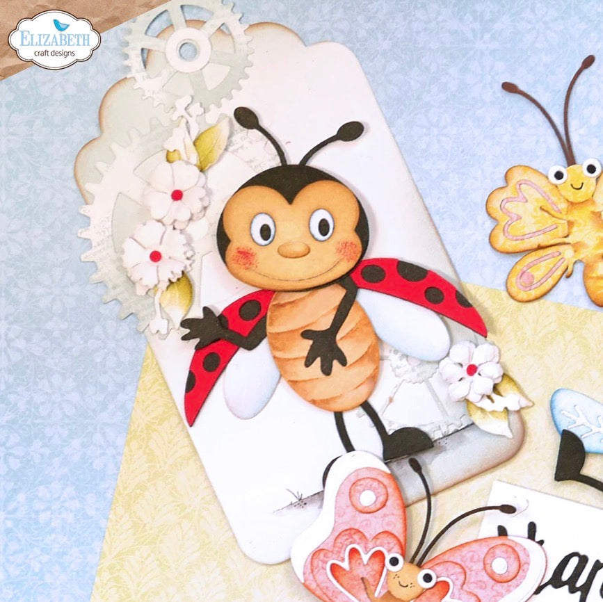 Elizabeth Craft Designs - Steel Cutting Dies - Ladybug