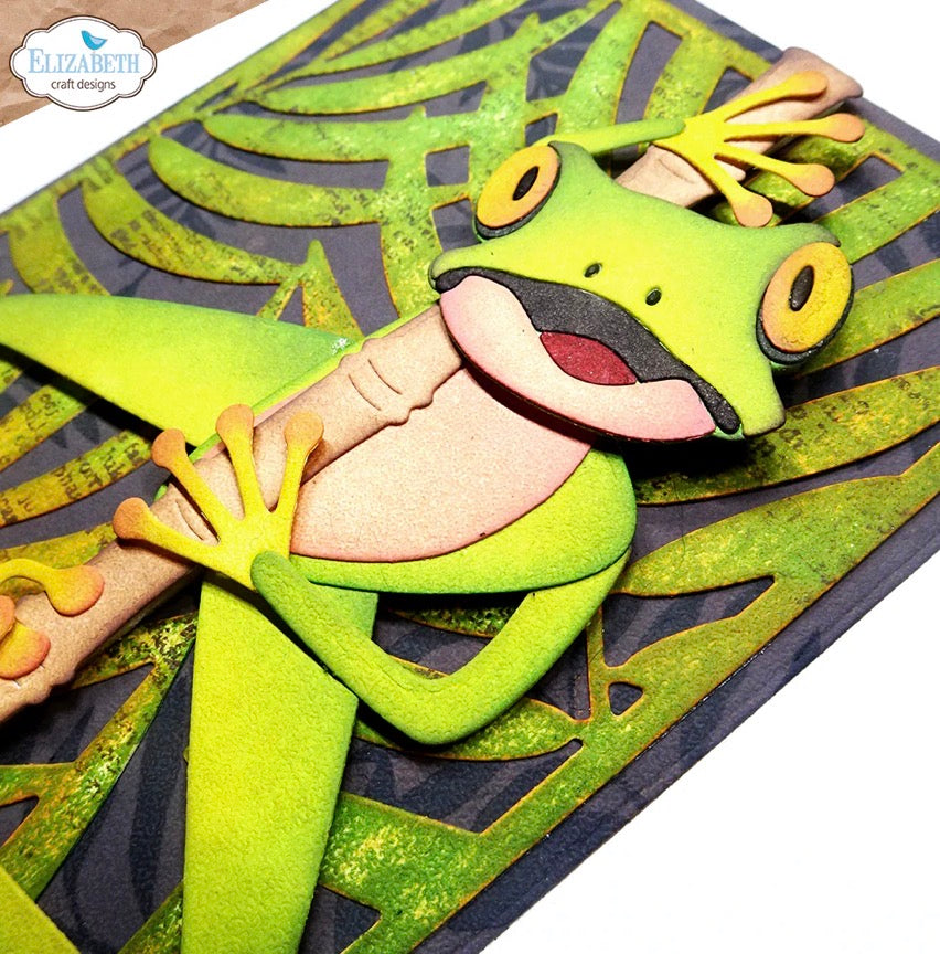 Elizabeth Craft Designs - Steel Cutting Dies - Freddy the Frog