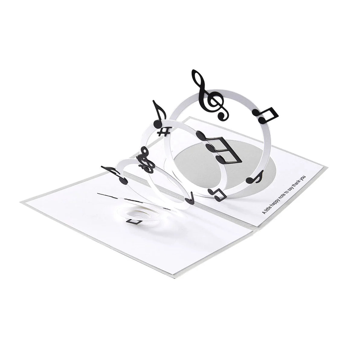 Spellbinders - Cutting Dies - Musical Notes & Stave Pop-Up
