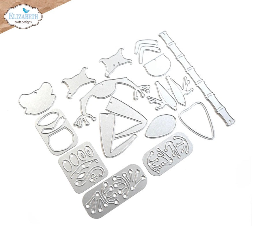 Elizabeth Craft Designs - Steel Cutting Dies - Freddy the Frog