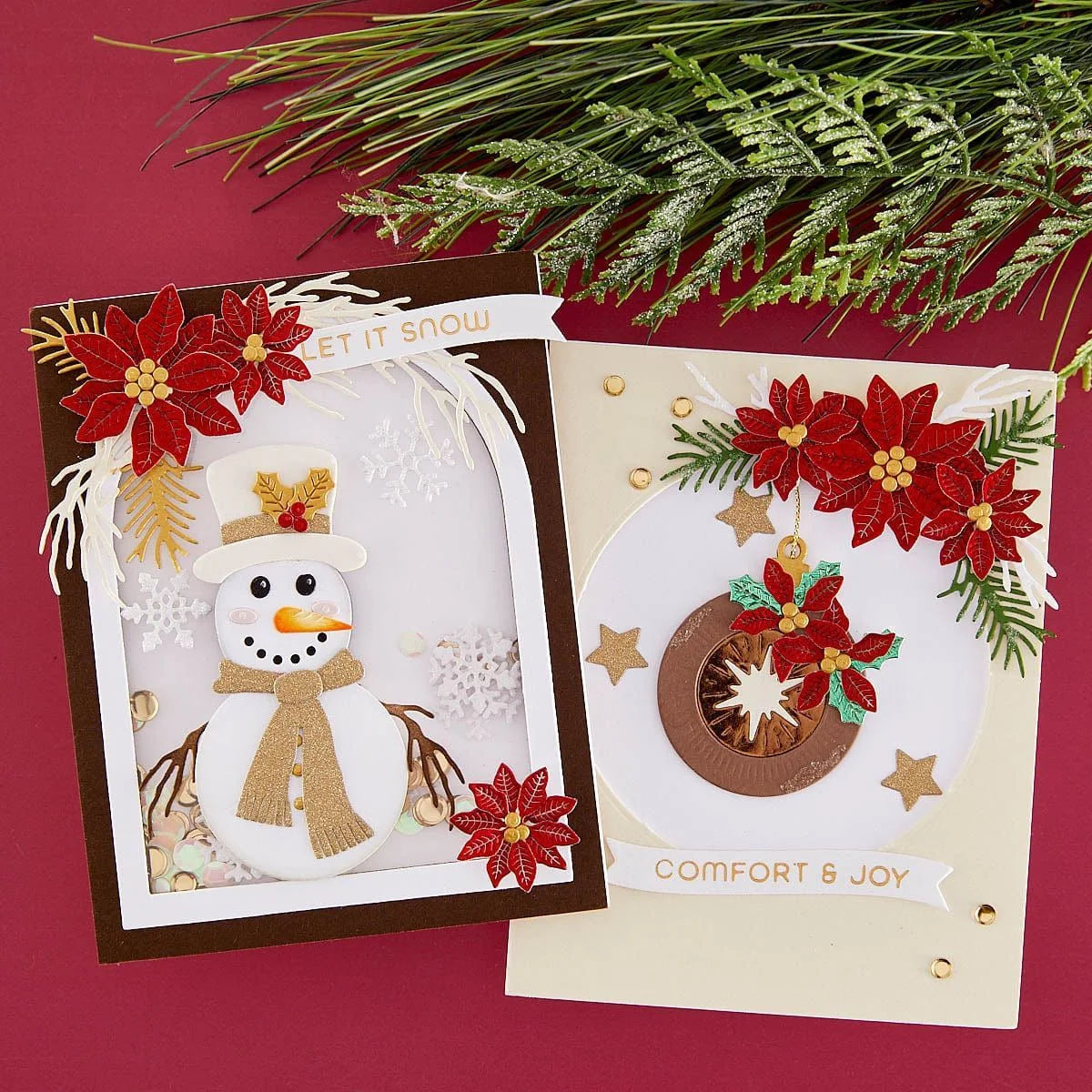 Spellbinders - Cutting Dies - Christmas Wreath Add-ons