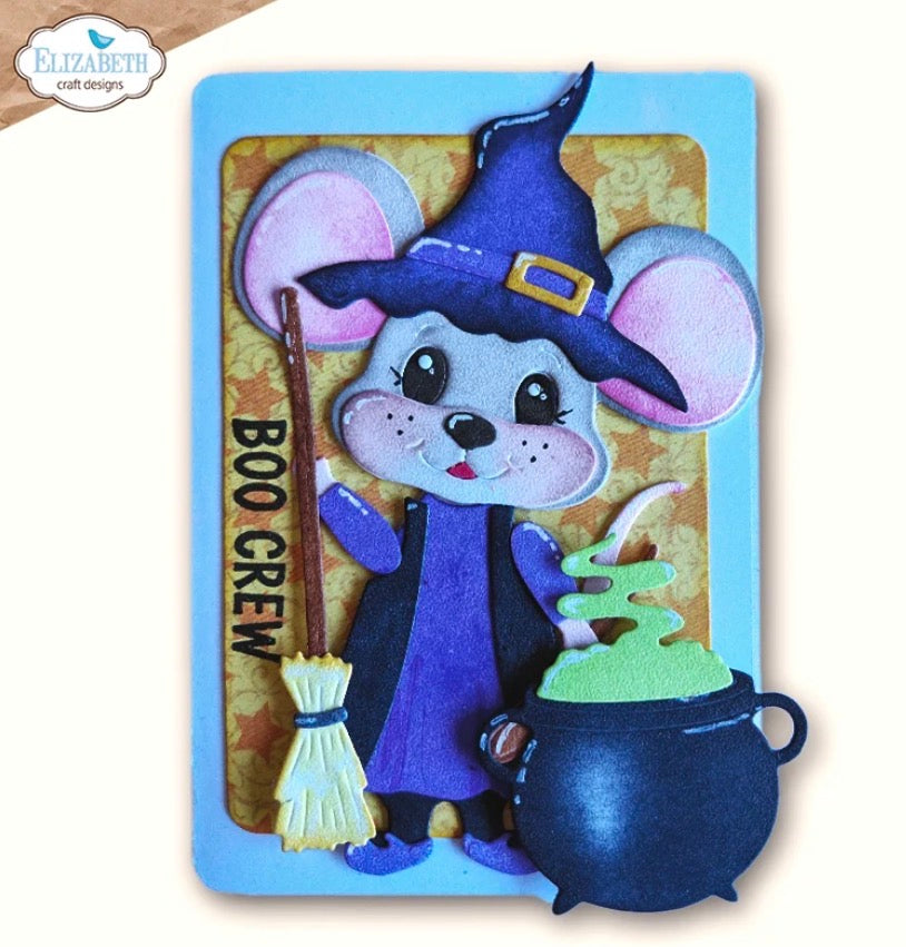 Elizabeth Craft Designs - Steel Dies - Halloween Costumes Scary