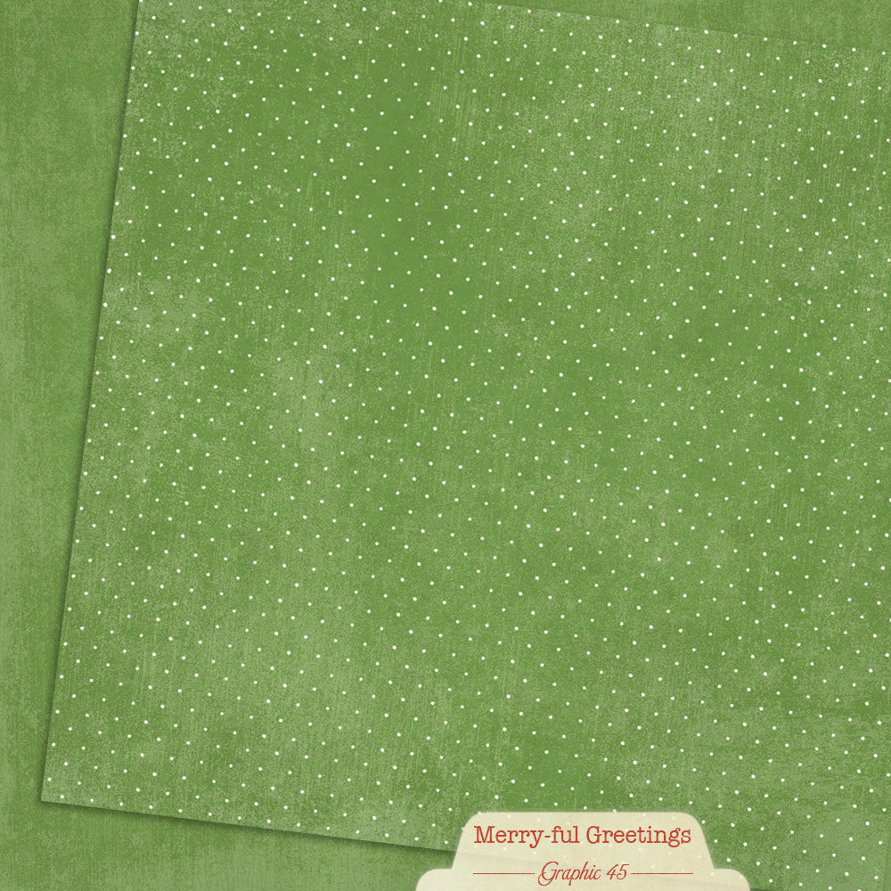 Graphic 45 - 8x8 Collection Pack - Merry-ful Greetings