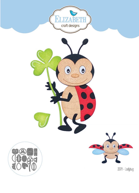 Elizabeth Craft Designs - Steel Cutting Dies - Ladybug