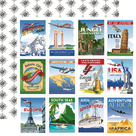 Carta Bella - Our Travel Adventure - Travel Posters