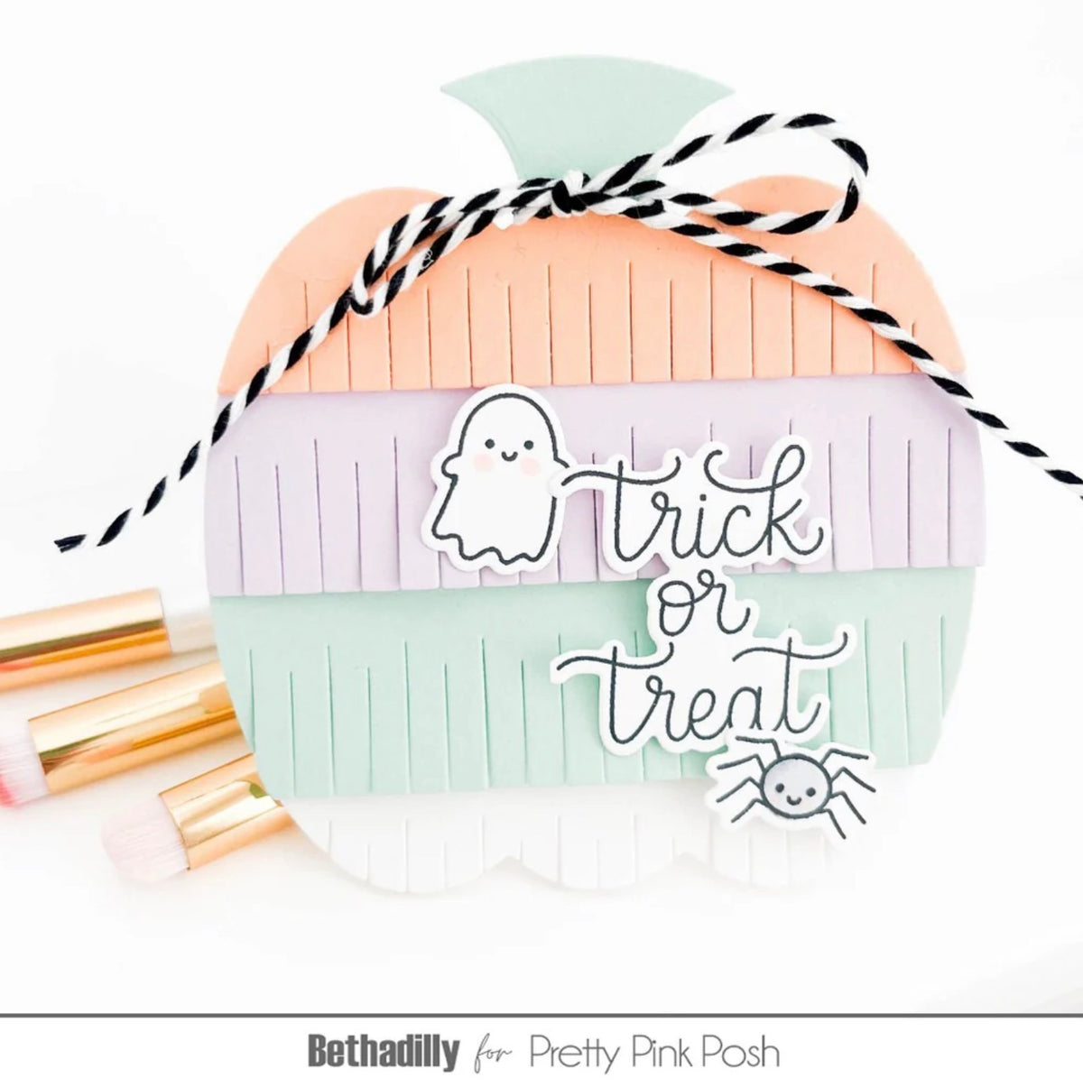 Pretty Pink Posh - Craft Dies - Fringe Pumpkin