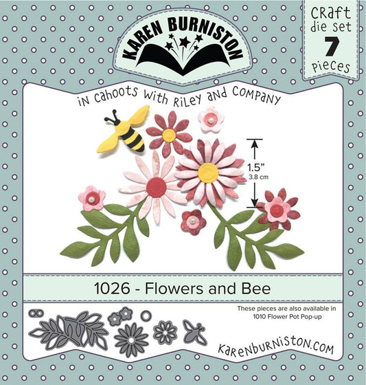 1026 Karen Burniston - Flowers And Bees