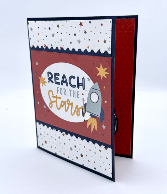 Scrapp’n Savvy - Card Kits - Blast Off Birthday Card