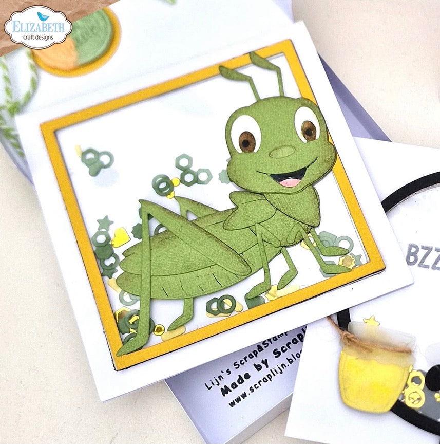 Elizabeth Craft Designs - Steel Cutting Dies - Grasshopper