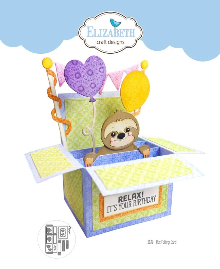 Elizabeth Craft Designs - Steel Cutting Dies - Box Folding Card