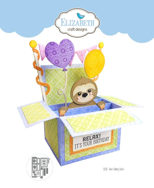 Elizabeth Craft Designs - Steel Cutting Dies - Box Folding Card