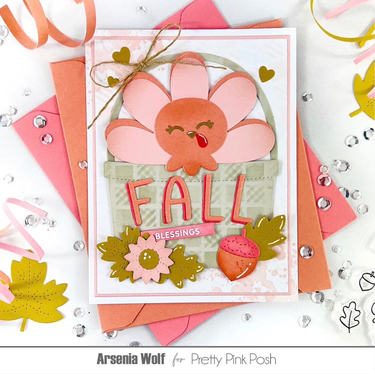 Pretty Pink Posh - Craft Dies - Fall Bucket Additions