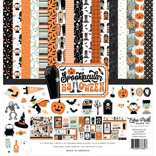 Echo Park - 12x12 Collection Kit - Spooktacular Halloween
