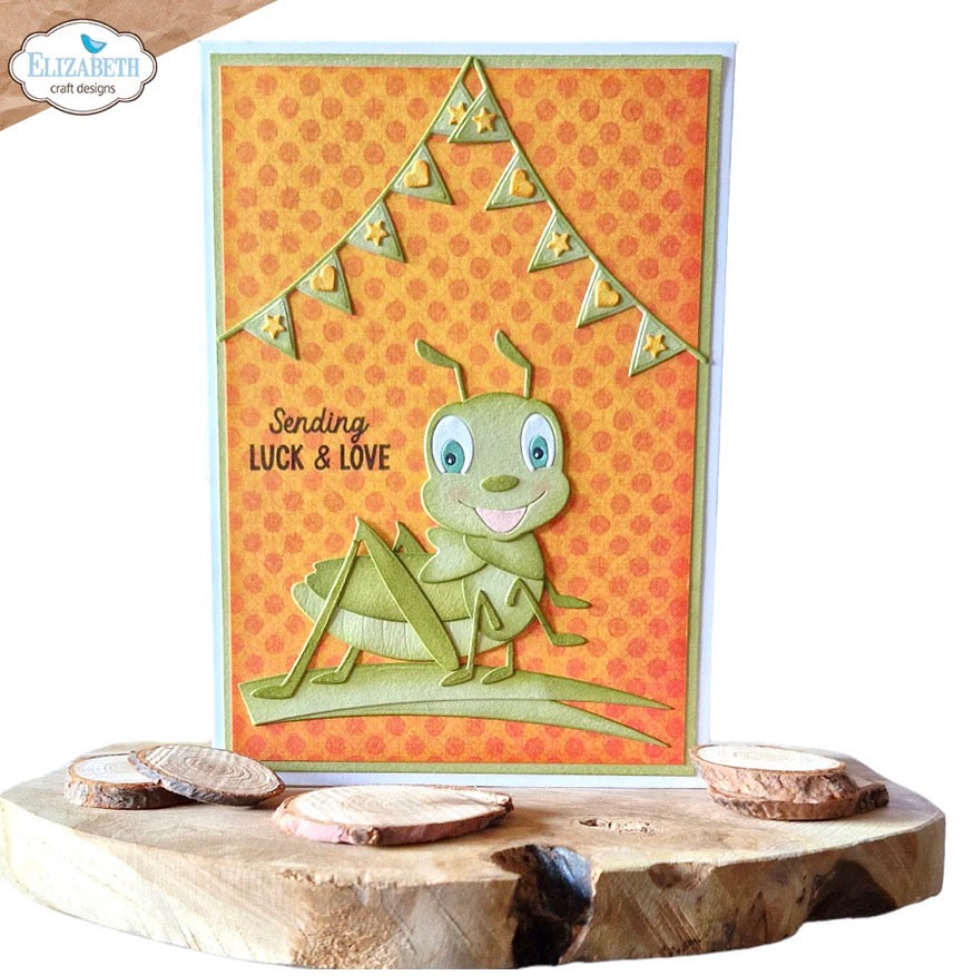 Elizabeth Craft Designs - Steel Cutting Dies - Grasshopper