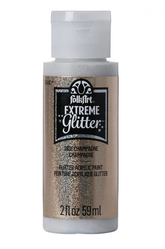 FolkArt - Extreme Glitter Paint - Champagne