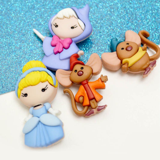 Dress It Up - Embellishment Buttons - Cinderella