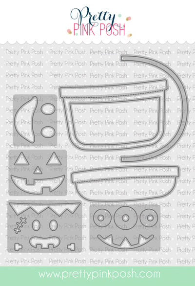 Pretty Pink Posh - Die Set - Candy Bucket