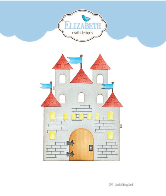 Elizabeth Craft Designs - Steel Cutting Dies - Castle Folding Card