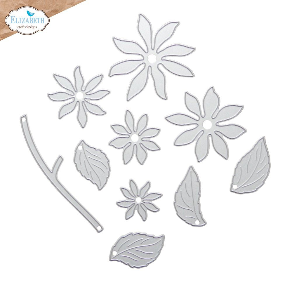 Elizabeth Craft Designs - Metal Dies - Dahlia